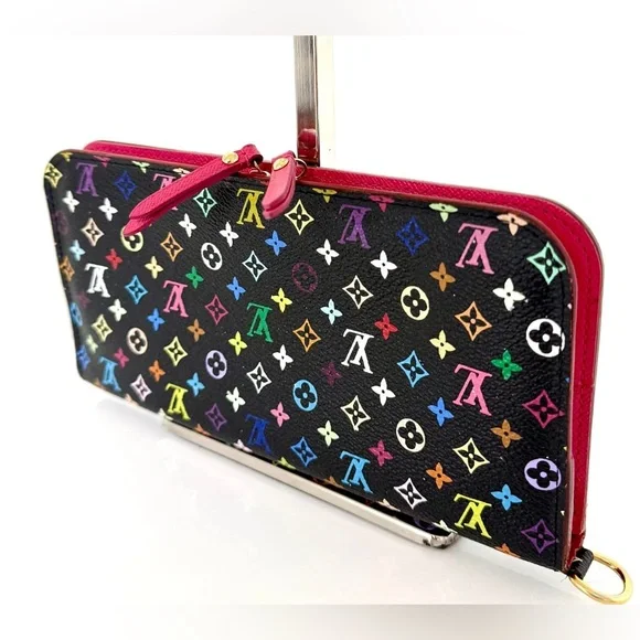 Louis Vuitton Takashi Murakami Noir Insolite Wallet - Picture 2 of 16